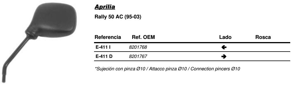 Visszapillantó tükör bal oldali Vicma VIC-E411I