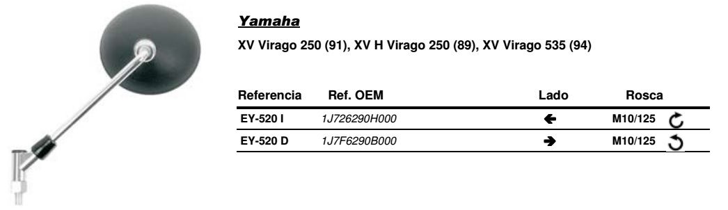 Visszapillantó tükör jobb oldali Vicma VIC-EY520D