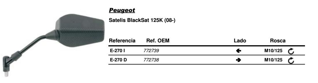 Visszapillantó tükör jobb oldali Vicma VIC-E270D