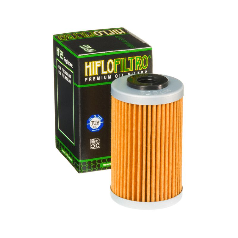 Olajszűrő Hiflofiltro HF655 és HF157