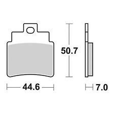 Motorkerékpár fékbetét Trw-Lucas MCB732SRM